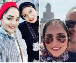 "نرگس محمدی" و رفقای جانش تو پشت صحنه؛ خانومی با اوجی خوب تا اوجیا!