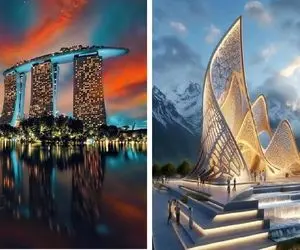 معماری های شگفت انگیز؛ برجی که شما رو می چرخونه تا منظره قشنگ تر رو انتخاب کنید