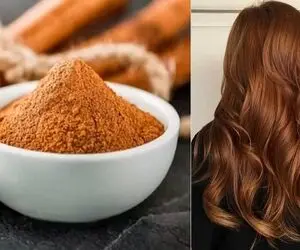 روشن کردن طبیعیه مو با دارچین / باورت نمیشه چه رنگ نایس و تو دل برویی میده خودت ببین