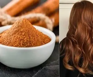 روشن کردن طبیعیه مو با دارچین / باورت نمیشه چه رنگ نایس و تو دل برویی میده خودت ببین