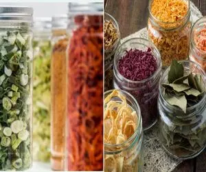 ترفندهایی برای نگهداری از سبزی خشک با حفظ عطر و طعم/ رازهای مادربزگا لو رفت