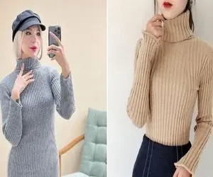 لباس مناسب گردن کوتاه / گردنت که کوتاه دیده شه کل استایلت میریزه بهم اینجوری ظریف باش