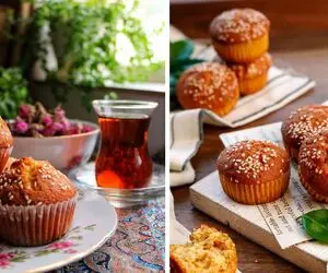 طرز تهیه کیک یزدی بدون فر با پف عالی؛ اندازه دقیق مواد اولیه با لیوان