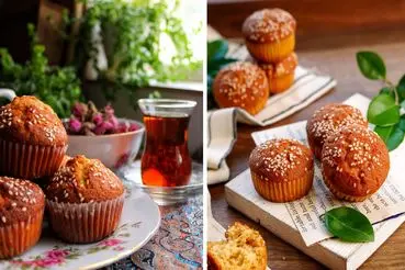 طرز تهیه کیک یزدی بدون فر با پف عالی؛ اندازه دقیق مواد اولیه با لیوان