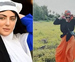 وقتی "هلیا امامی" از جین کاغذی یه استایل فوق العاده میسازه؛ شده خرم سلطانه ایرانی!