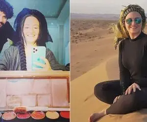 رُخ شنگول "گلاره عباسی" با تیپ گل مَنگلیش؛ خانوم با کلی ادا اصول شد سوتون یکِ اینستا!