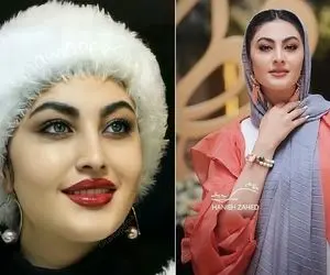 "مریم مومن" با موهای بافت و رنگ شده؛ چه خانوم بازیگر خفنی!