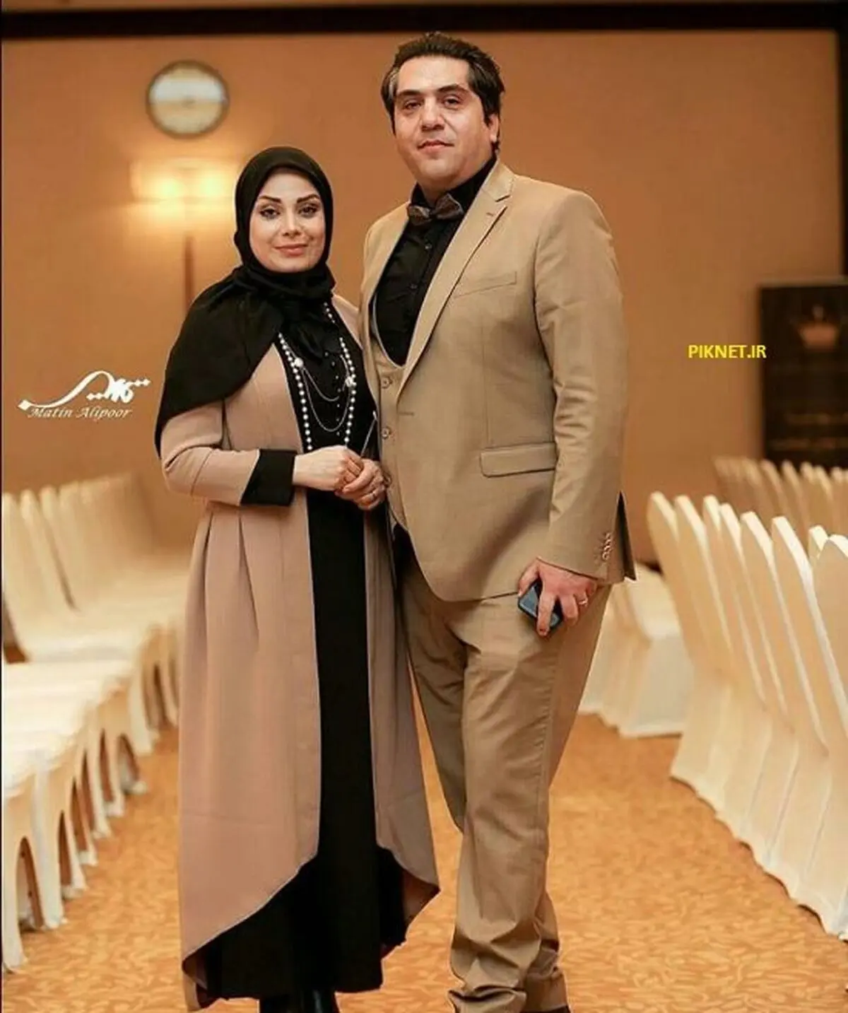 صبا راد و همسرش