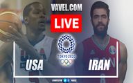 ساعت و روز دقیق مسابقه بسکتبال ایران آمریکا در المپیک 2020 توکیو