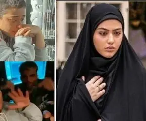 (ویدیو) گریه تلخ ریحانه پارسا برای سریال پدر