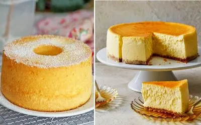 طرز تهیه کیک پنیری با فر و بدون فر / پف زیاد و مزه بی نظیر از کیک خونگی