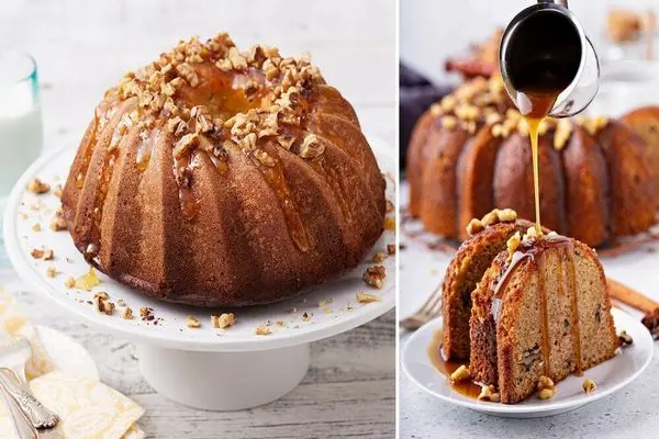 کیک کشمش و گردو