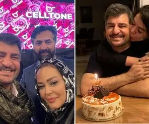 جشن تولد آقای مجری و بوسه دختر نازش؛ همین کارا رو کردی ممنوع شدی!