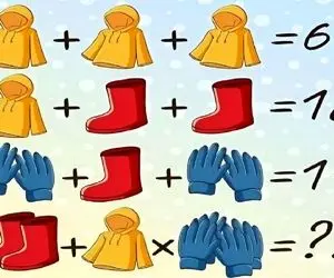 بازی فکری؛ هوشت داره لبریز میشه؟ حاصل این لباس زمستونی هارو دربیار