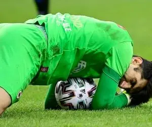 عکس های مصدومیت علیرضا بیرانوند در بازی دیشب