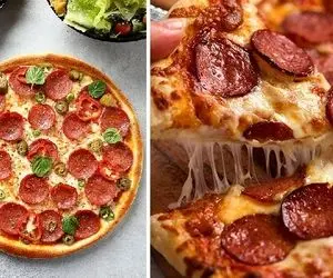 طرز تهیه پیتزا پپرونی خوشمزه / همراه با بهترین و ساده ترین دستور برای تهیه خمیر پیتزا