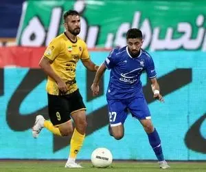 نتیجه نهایی بازی استقلال سپاهان هفته 30 جمعه 8 مرداد