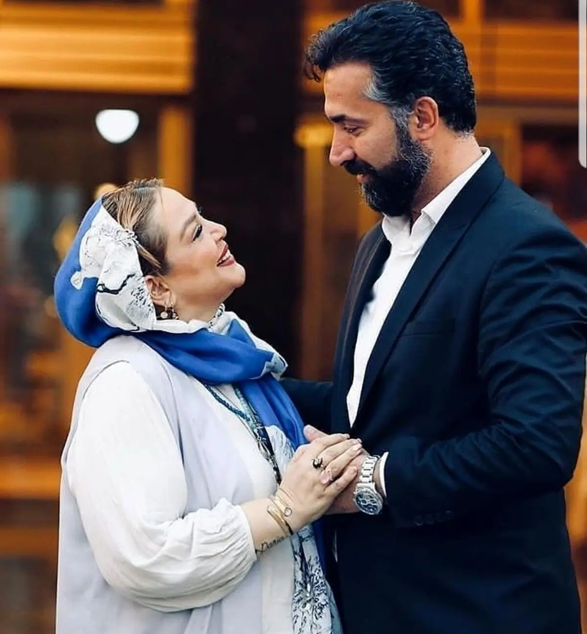 بهاره رهنما و همسر فعلی اش