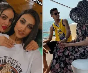 استوری "زنِ قائدی" با خواهر کیوت و شاخش؛ خانوادگی رفتن عشق و حال!