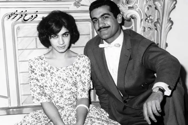 ایام قدیم ببینید| عروسی فروغ فرخزاد در سال 1330+عکس