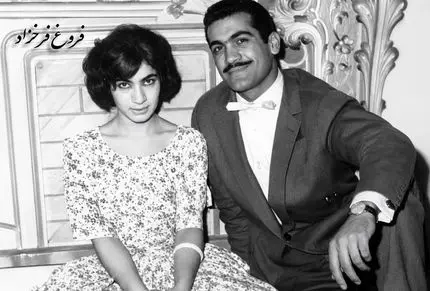 ایام قدیم ببینید| عروسی فروغ فرخزاد در سال 1330+عکس