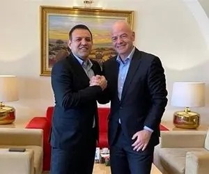 خبر بسیار مهم رئیس فدراسیون فوتبال در مورد سفر رئیس فیفا به ایران