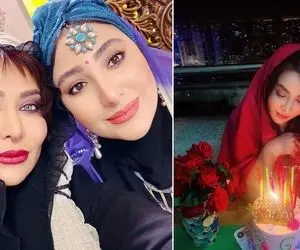 "فقیهه سلطانی" با کلی ژل داربست زده رو فیسش؛ رفیق جینگ خانوم شاخ هر چی خفنِ شکوند!