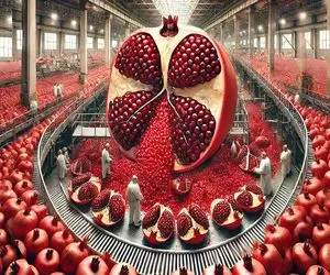 کشاورزی نوین؛ با تجهیزات به روز و سموم نوین انار کاشتن هردونه 10 کیلو شاخه درخت شکست