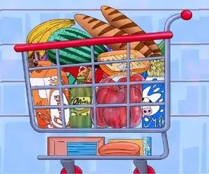 بازی فکری؛ کسایی که هوششون از پارو بالا میره میتونن جعبه غلات رو تو سبد خرید پیدا کنن