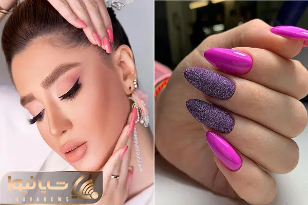 طرح ناخن عید