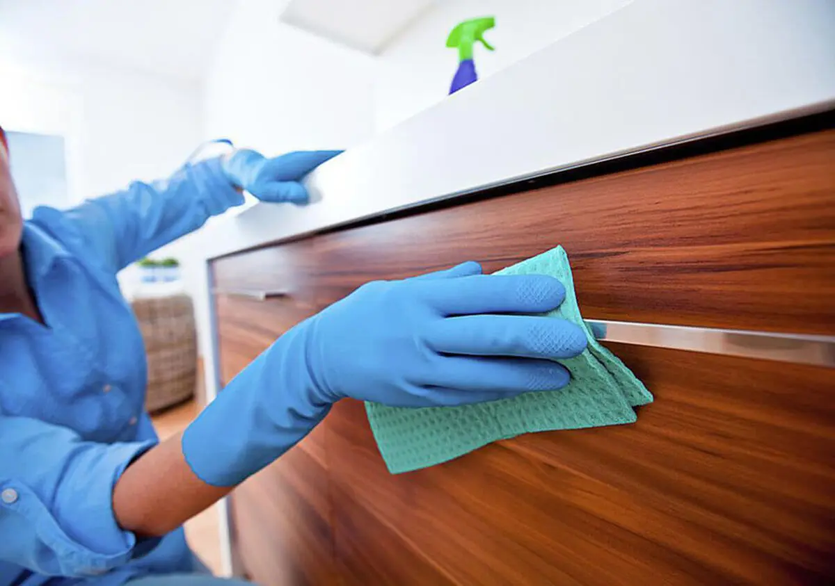 تمیز کردن کابینت