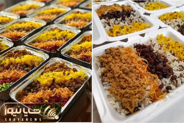 عدس پلو نذری