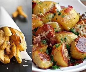 طرز تهیه سیب زمینی سرخ کرده ترد و خوشمزه؛ اول تو آب یخ بریز بعد آب جوش