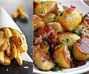 طرز تهیه سیب زمینی سرخ کرده ترد و خوشمزه؛ اول تو آب یخ بریز بعد آب جوش