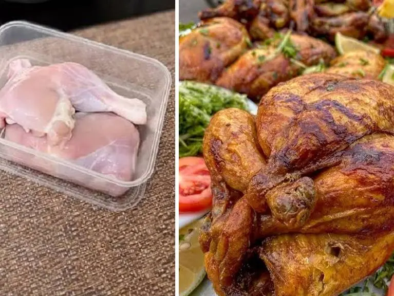 آموزش آشپزی | خیساندن مرغ تو آب نمک و سرکه برای گرفتن بوی زهمش خوبه؟