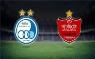 ساعت دربی امروز بین پرسپولیس و استقلال