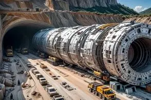 ساخت و ساز کبیر؛ مراحل شگفت انگیز ساخت تونل در کوهستان های چین