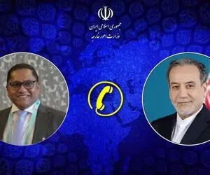 گفتگوی عراقچی و وزیر امور خارجه سریلانکا درباره ناوشکن دنا