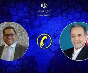 گفتگوی عراقچی و وزیر امور خارجه سریلانکا درباره ناوشکن دنا