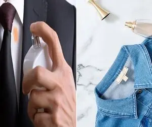 از بین بردن لکه عطر و ادکلن از روی لباس / اومدی دوتا پیس عطر بزنی گند زد به لباست بیا