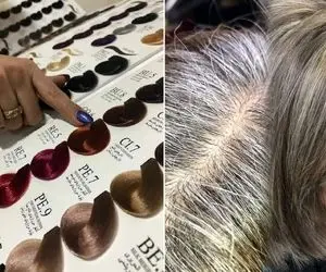 بهترین مارک رنگ مو برا موهای سفید/ با اینا ریشه موهات بلندم شه باز سفیدیش معلوم نمیشه