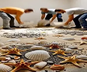 معماری خلاقانه؛ حموم با کف ساحلی ساختن آدم دراومدنش نمیاد دیگه