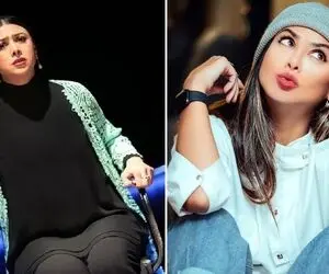 آزاده صمدی با این تیپ گَنگِش باس تو گینس ثبت شه؛ خانوم چه زرق و برقی راه انداخته
