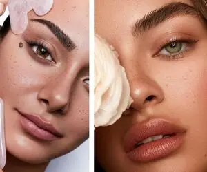 با ماساژ صورت جوری به پوستت برس که درخشش و زیباییش چشم و بزنه؛ تو ده دقیقه معجزه کن