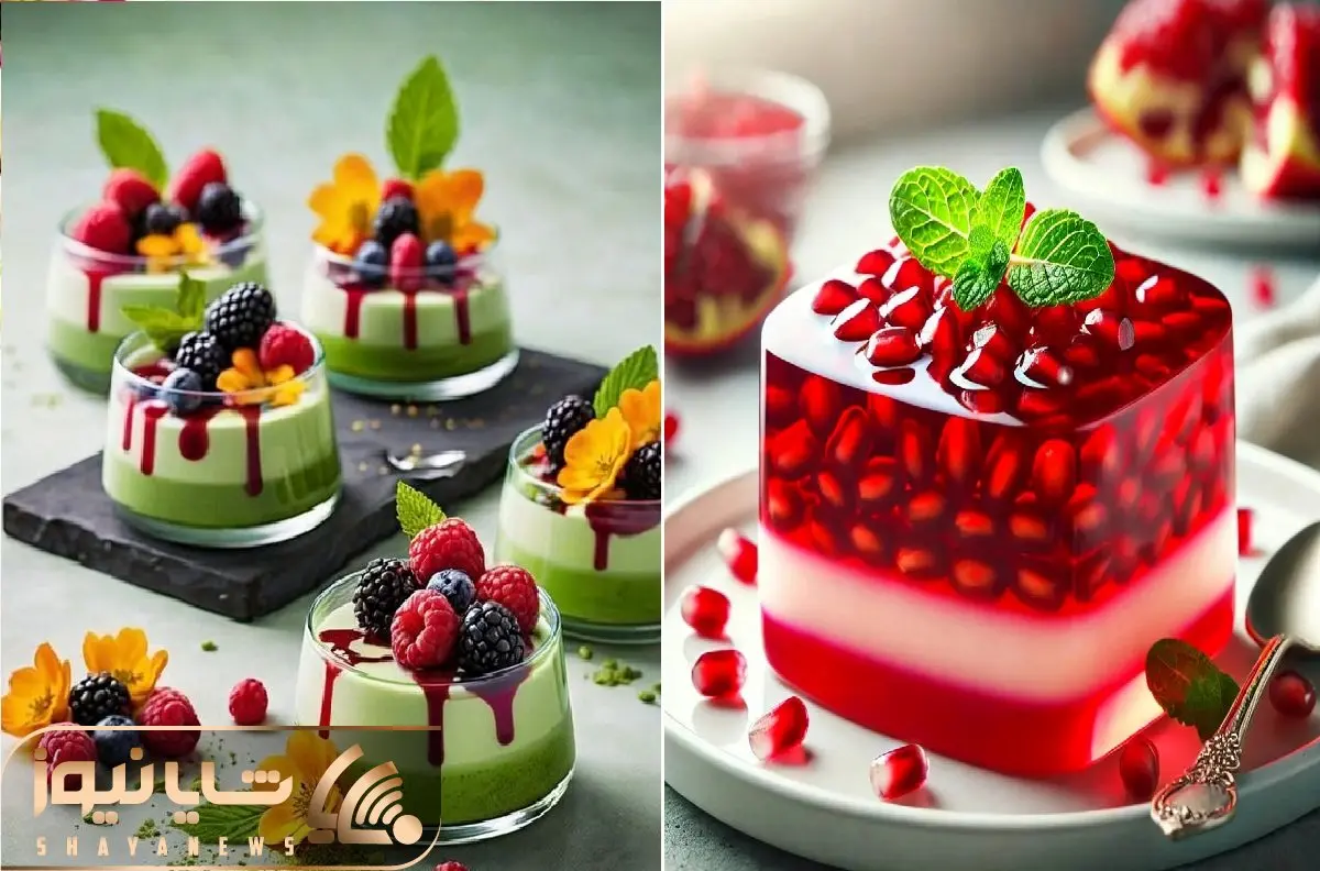 ایده های تزیین ژله برا مهمونی های لاکچری؛ به مهمونا اخطار بده که فکشون قراره بیفته