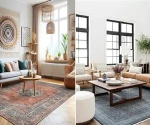 راهنمای ست کردن فرش با دکوراسیون / اینجوری که بچینی تهش به خودت میگی دست مریزاد