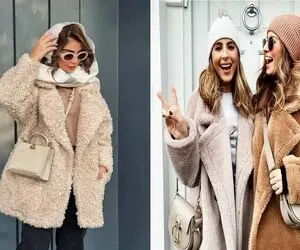 با پالتو تدی چی بپوشم؟ / یه تدی دارم خفن ولی نمیدونم باهاش چه مدل شال یا کلاهی سر کنم