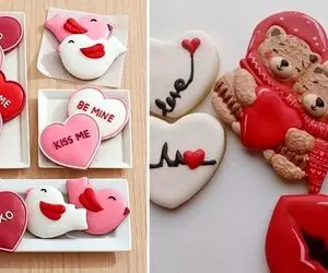 طرز تهیه کوکی مخصوص ولنتاین / روز عشق رو با این شیرینی های جذاب جشن بگیرید