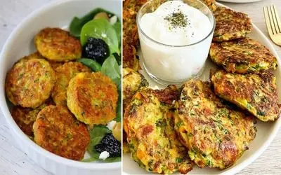 طرز تهیه کوکوی کدو سبز / خیلی راحت و ساده یه شام خوشمزه درست کن