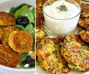 طرز تهیه کوکوی کدو سبز / خیلی راحت و ساده یه شام خوشمزه درست کن